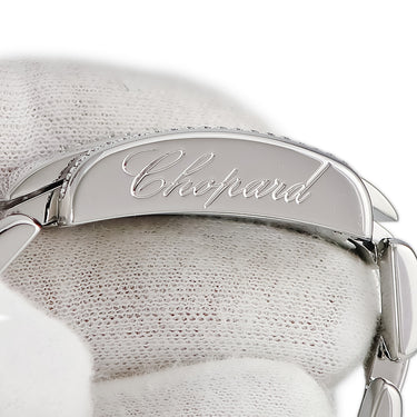 腕時計 ショパール CHOPARD ラ ストラーダ 8357 クオーツ レディース 純正ダイヤ ホワイト スモールセコンド ローマン