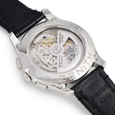 腕時計 ゼニス ZENITH キャプテン エル プリメロ クロノグラフ 03.2110.400/21.C493 自動巻き メンズ スモールセコンド デイト