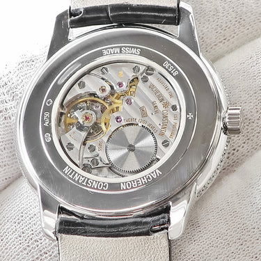 腕時計 ヴァシュロン・コンスタンタン VACHERON CONSTANTIN パトリモニー コンテンポラリー 81530/000G-9681 手巻き メンズ K18WG 無垢 純正ダイヤ