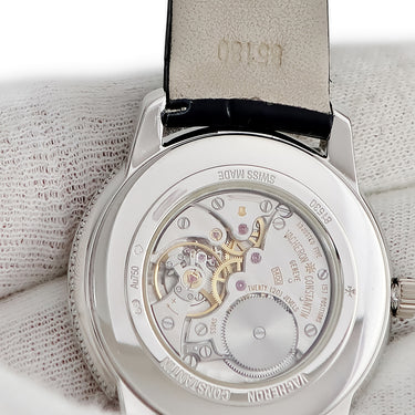 腕時計 ヴァシュロン・コンスタンタン VACHERON CONSTANTIN パトリモニー コンテンポラリー 81530/000G-9681 手巻き メンズ K18WG 無垢 純正ダイヤ