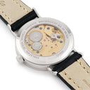 腕時計 ノモス NOMOS タンジェント TN174W2 手巻き メンズ OH済 スモールセコンド 青針 アラビア バー シースルーバック