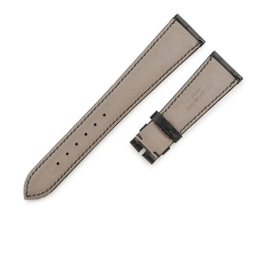 パテックフィリップ PATEK PHILIPPE 純正 ダークグレー クロコダイル 腕時計パーツ 未使用 替え クロコ バンド ベルト ストラップ マット 21ｍｍ ダークグレー 灰