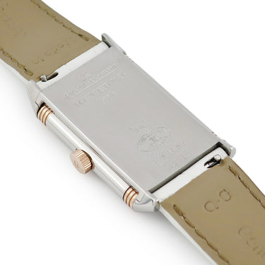 腕時計 ジャガールクルト JAEGER LECOULTRE グランドレベルソ レディ ウルトラスリム Q3224420 268.D.86 手巻き レディース OH済 K18PG×SS