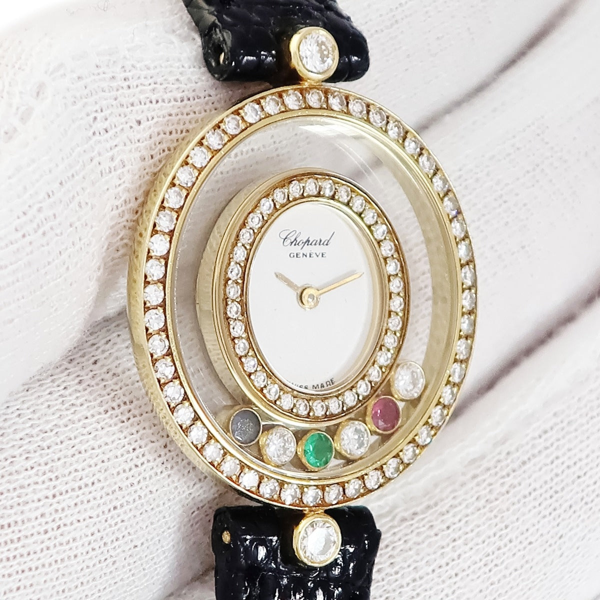 ショパール CHOPARD ハッピーダイヤモンド 20/4292-24 クオーツ
