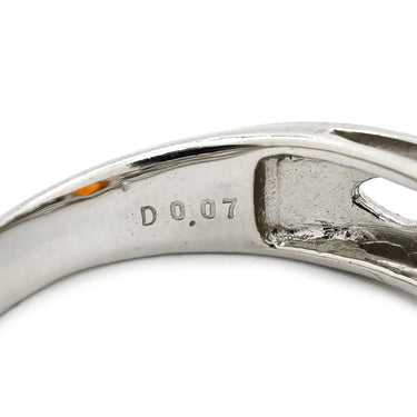 ノンブランド NON BRAND ファイアオパール 1.506ct ダイヤ デザインリング プラチナシルバー Pt900 オパール ダイヤモンド リング 指輪 カボションカット 1石 1粒 遊色 14号