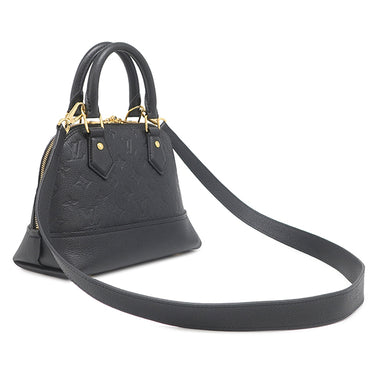 ルイヴィトン LOUIS VUITTON ネオ アルマBB M44829 ノワール モノグラムアンプラント 2WAYバッグ ゴールド金具 ショルダー ハンドバッグ