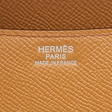エルメス HERMES コンスタンス3 ミニ ミロワール トフィ ヴォーエプソン ショルダーバッグ シルバー金具 新品 未使用 茶 2024年製