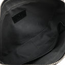 グッチ GUCCI GGスプリーム メッセンジャーバッグ 768391 グレー×ブラック GGスプリームキャンバス レザー ショルダーバッグ マットシルバー金具 PVCコーティング