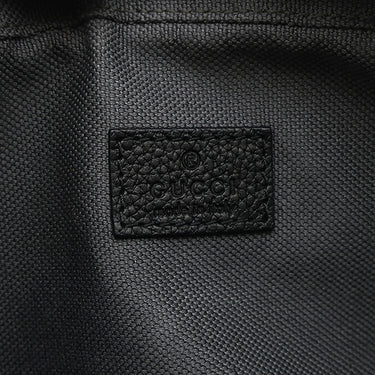 グッチ GUCCI GGスプリーム メッセンジャーバッグ 768391 グレー×ブラック GGスプリームキャンバス レザー ショルダーバッグ マットシルバー金具 PVCコーティング