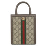 グッチ GUCCI GGスプリーム ミニトート 772317 ベージュ×エボニー GGスプリームキャンバス 2WAYバッグ ゴールド金具 ハンドバッグ ショルダー