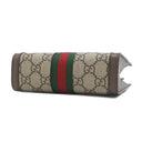 グッチ GUCCI GGスプリーム ミニトート 772317 ベージュ×エボニー GGスプリームキャンバス 2WAYバッグ ゴールド金具 ハンドバッグ ショルダー
