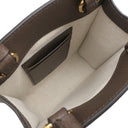 グッチ GUCCI GGスプリーム ミニトート 772317 ベージュ×エボニー GGスプリームキャンバス 2WAYバッグ ゴールド金具 ハンドバッグ ショルダー