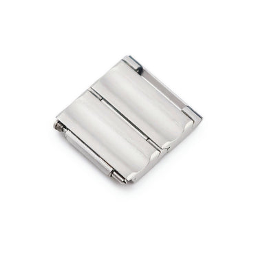 カルティエ Cartier 純正 サントス LM用 コマ シルバー ステンレススチール K18YG 腕時計パーツ 2コマ SS製 コマ 替え 交換 予備 ベルト ブレス バンド 13.5mm シルバー