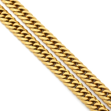 喜平 KIHEI K18 18金 50.4cm 30.2g 6面 ダブル W イエローゴールド K18YG ネックレス 造幣局検定マーク ※ショッピングローン対応していません