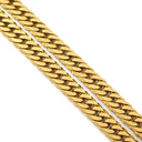 喜平 KIHEI K18 18金 40.2cm 30.3g 6面 ダブル W イエローゴールド K18YG ネックレス 造幣局検定マーク※ショッピングローン対応していません