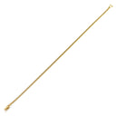 喜平 KIHEI アンクレット K18 23.2cm 5.2g 6面ダブル Ｗ イエローゴールド K18YG ブレスレット 造幣局検定マーク※ショッピングローン対応していません
