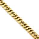 喜平 KIHEI K18 18金 20.2cm 20.1g 6面 ダブル Ｗ イエローゴールド K18YG ブレスレット 造幣局検定マーク ※ショッピングローン対応していません