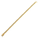 喜平 KIHEI K18 18金 18cm 10.3g 6面 ダブル Ｗ イエローゴールド K18YG ブレスレット 造幣局検定マーク ※ショッピングローン対応していません