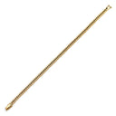 喜平 KIHEI K18 18金 18.2cm 11.1g 6面 ダブル Ｗ イエローゴールド K18YG ブレスレット 造幣局検定マーク ※ショッピングローン対応していません