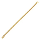 喜平 KIHEI K18 18金 18cm 10.4g 6面 ダブル Ｗ イエローゴールド K18YG ブレスレット 造幣局検定マーク ※ショッピングローン対応していません
