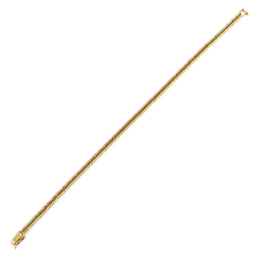 喜平 KIHEI アンクレット K18 24cm 10.3g 8面トリプル イエローゴールド K18YG ブレスレット 造幣局検定マーク ※ショッピングローン対応していません