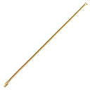喜平 KIHEI アンクレット K18 24.6cm 10.1g 8面トリプル イエローゴールド K18YG ブレスレット 造幣局検定マーク※ショッピングローン対応していません