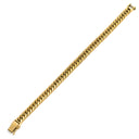 喜平 KIHEI K18 18金 18.4cm 32.8g ミラーカット イエローゴールド K18YG ブレスレット 造幣局検定マーク ※ショッピングローン対応していません