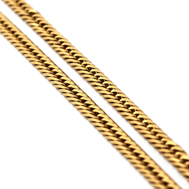 喜平 KIHEI K18 18金 50.4cm 7.6g 12面 トリプル イエローゴールド K18YG ネックレス 造幣局検定マーク ※ショッピングローン対応していません