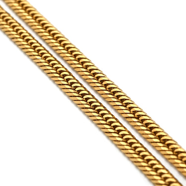 喜平 KIHEI K18 18金 55.2cm 13.9g 12面 トリプル イエローゴールド K18YG ネックレス 造幣局検定マーク ※ショッピングローン対応していません