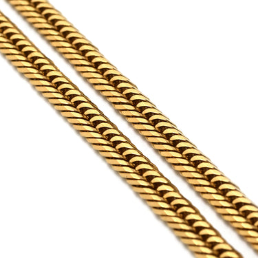 喜平 KIHEI K18 18金 45.2cm 11.4g 12面 トリプル イエローゴールド K18YG ネックレス 造幣局検定マーク ※ショッピングローン対応していません