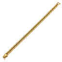 喜平 KIHEI K18 18金 18.5cm 18.6g 12面トリプル イエローゴールド K18YG ブレスレット 造幣局検定マーク ※ショッピングローン対応していません