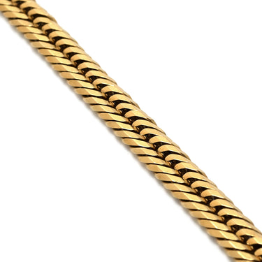 喜平 KIHEI K18 18金 18.5cm 18.6g 12面トリプル イエローゴールド K18YG ブレスレット 造幣局検定マーク ※ショッピングローン対応していません
