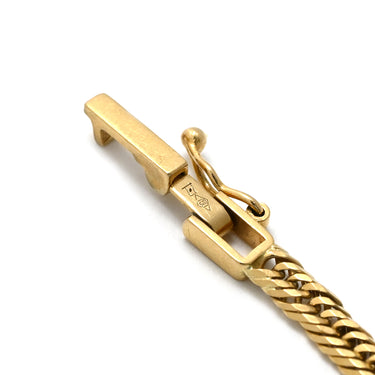 喜平 KIHEI K18 18金 16.2cm 4.7g 12面トリプル イエローゴールド K18YG ブレスレット 造幣局検定マーク ※ショッピングローン対応していません