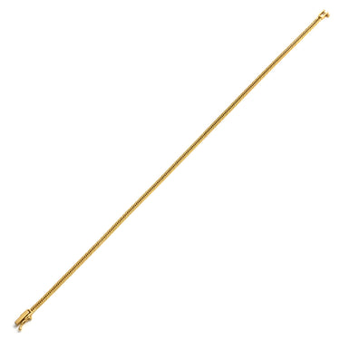 喜平 KIHEI アンクレット K18 23.3cm 5.2g 12面トリプル イエローゴールド K18YG ブレスレット 造幣局検定マーク※ショッピングローン対応していません