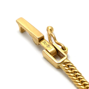 喜平 KIHEI アンクレット K18 23.3cm 5.2g 12面トリプル イエローゴールド K18YG ブレスレット 造幣局検定マーク※ショッピングローン対応していません