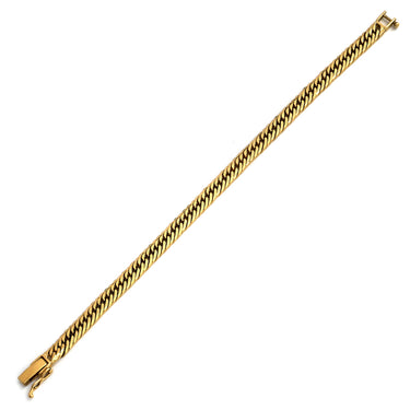 喜平 KIHEI K18 18金 16cm 10.0g 16面トリプル イエローゴールド K18YG ブレスレット 造幣局検定マーク ショッピングローン対応していません