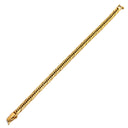 喜平 KIHEI K18 18金 16cm 10.2g 16面トリプル イエローゴールド K18YG ブレスレット 造幣局検定マーク ※ショッピングローン対応していません