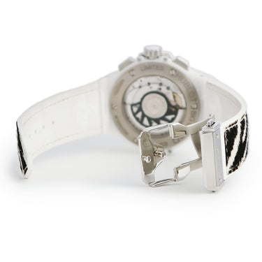 腕時計 ウブロ HUBLOT ビッグバン ホワイトゼブラ クロノグラフ 341.HW.7517.VR.1975 自動巻き メンズ 純正ダイヤ 限定