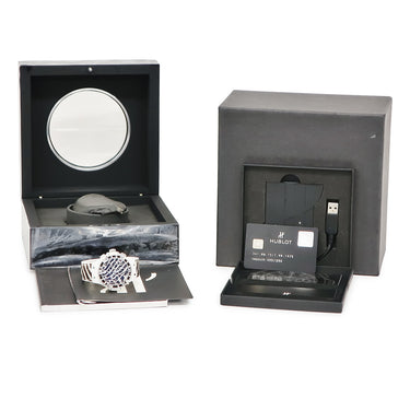 腕時計 ウブロ HUBLOT ビッグバン ホワイトゼブラ クロノグラフ 341.HW.7517.VR.1975 自動巻き メンズ 純正ダイヤ 限定