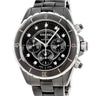 腕時計 シャネル CHANEL J12 クロノグラフ H2419 自動巻き メンズ 純正ダイヤ ブラック セラミック スモールセコンド