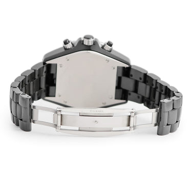 腕時計 シャネル CHANEL J12 クロノグラフ H2419 自動巻き メンズ 純正ダイヤ ブラック セラミック スモールセコンド