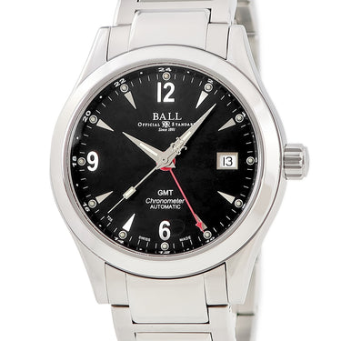 腕時計 ボールウォッチ BALL WATCH エンジニアII オハイオ GMT GM1032C-S2CJ-BK 自動巻き メンズ ブラック デイト 2タイムゾーン表示