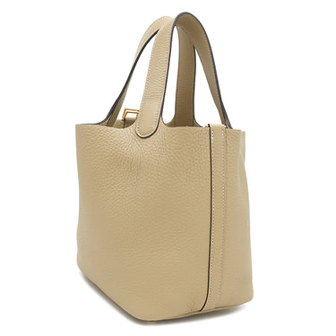 エルメス HERMES ピコタンロックPM トレンチ トリヨンクレマンス ハンドバッグ ゴールド金具 新品 未使用 2025年製