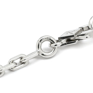 ヴァンクリーフアーペル Van Cleef & Arpels ヴィンテージ アルハンブラ VCARN18900 ホワイトゴールド×マルチカラー K18WG カルセドニー ホワイトマザーオブパール ブレーマザーオブパール ネックレス カルセドニー マザーオブパール3色