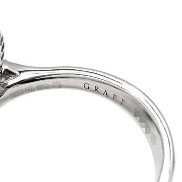 グラフ GRAFF ダブルバタフライ シルエット ダイヤモンド RGR789 ホワイトゴールド K18WG ダイヤモンド リング 指輪 蝶 2モチーフ 8.5号