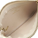 ルイヴィトン LOUIS VUITTON ポシェットクレ M25597 ドリームベージュ モノグラムアンプラント コインケース ゴールド金具 グラデーション
