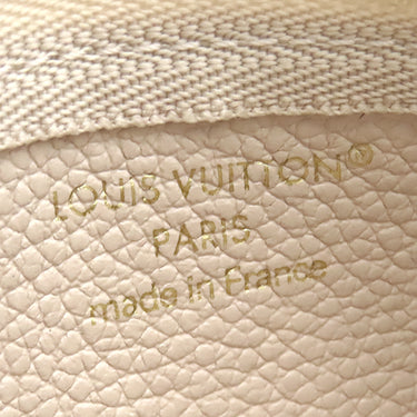 ルイヴィトン LOUIS VUITTON ポシェットクレ M25597 ドリームベージュ モノグラムアンプラント コインケース ゴールド金具 グラデーション
