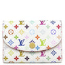 ルイヴィトン LOUIS VUITTON LV × TM ポルトモネ ロザリ M13399 マルチカラー モノグラムキャンバス コインケース ゴールド金具 カードケース 村上隆