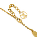 ルイヴィトン LOUIS VUITTON LV アイコニック M00587 ゴールド GP ストラス ブレスレット LVサークル LVイニシャル モノグラム･フラワー