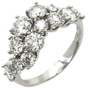 ハリーウィンストン Harry Winston スパークリング クラスター FRDPCLRFSPC-065 プラチナシルバー Pt950 ダイヤモンド リング 指輪 ダイヤモンド 12石 12.5号